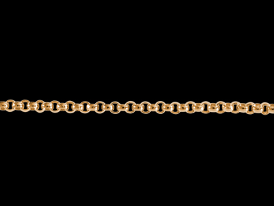 zartes Rosegold Kettchen mit Schließe Bild 1